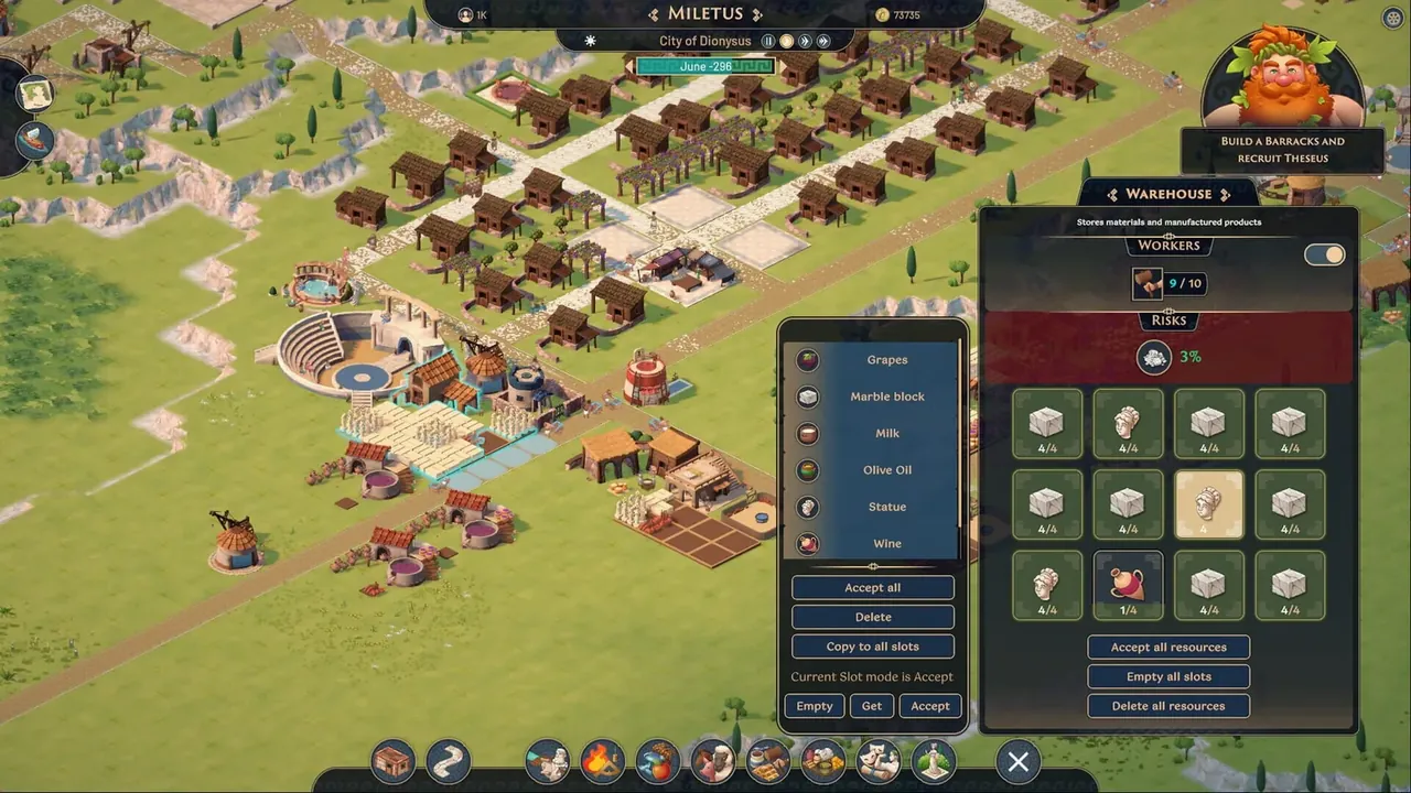 Capture du jeu Theos: Cities of Myth