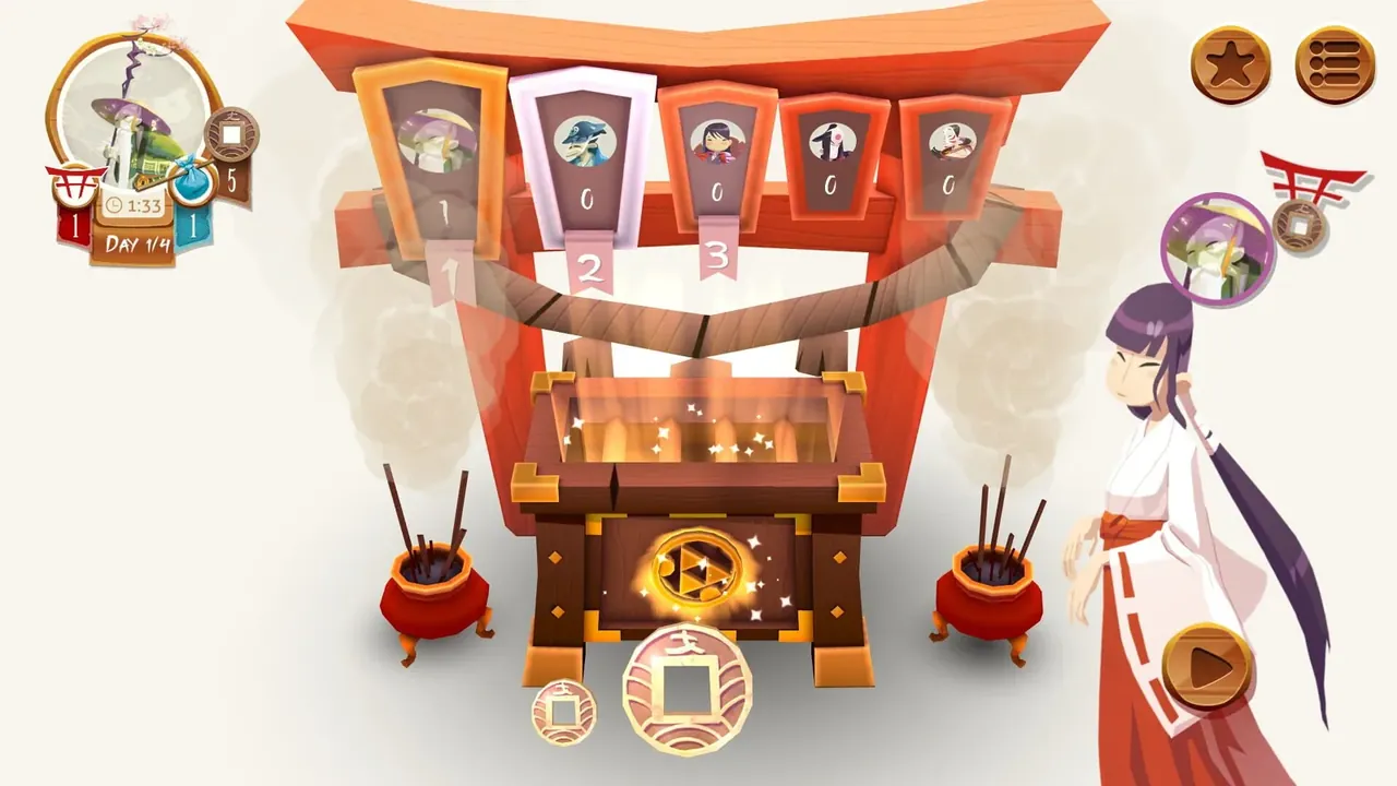Capture du jeu Tokaido