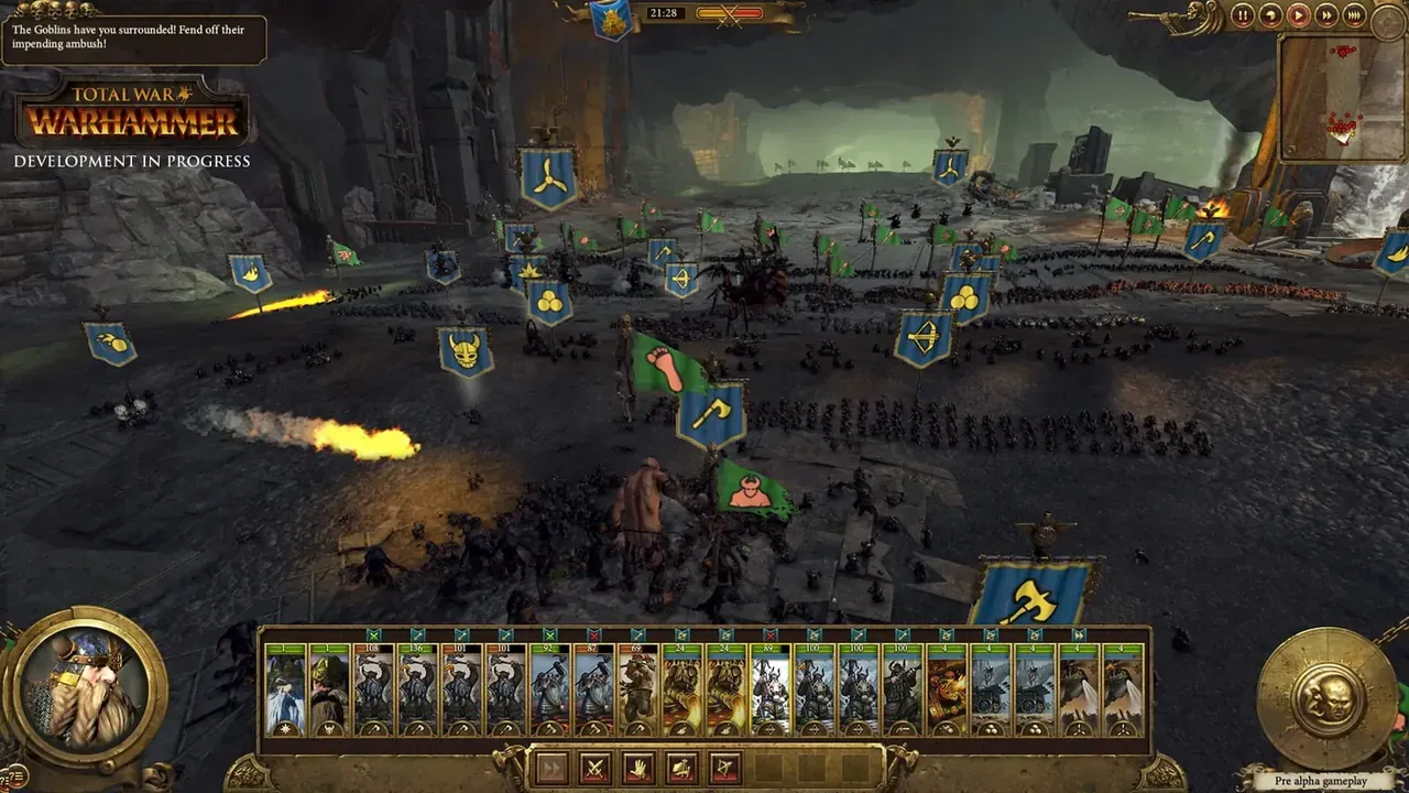 Capture du jeu Total War: Warhammer