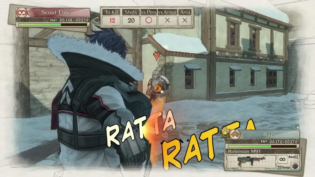 Capture du jeu Valkyria Chronicles 4