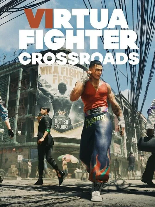 Jaquette du jeu Virtua Fighter Crossroads