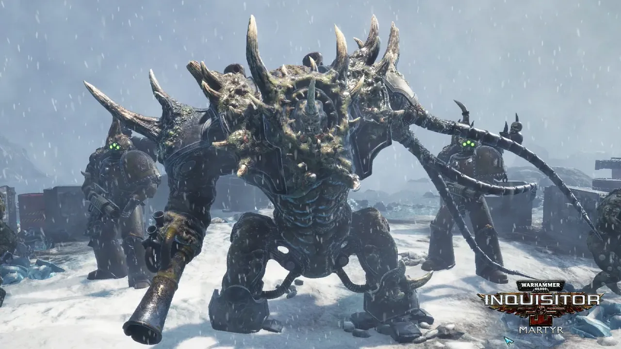 Capture du jeu Warhammer 40k: Inquisition – Martyr