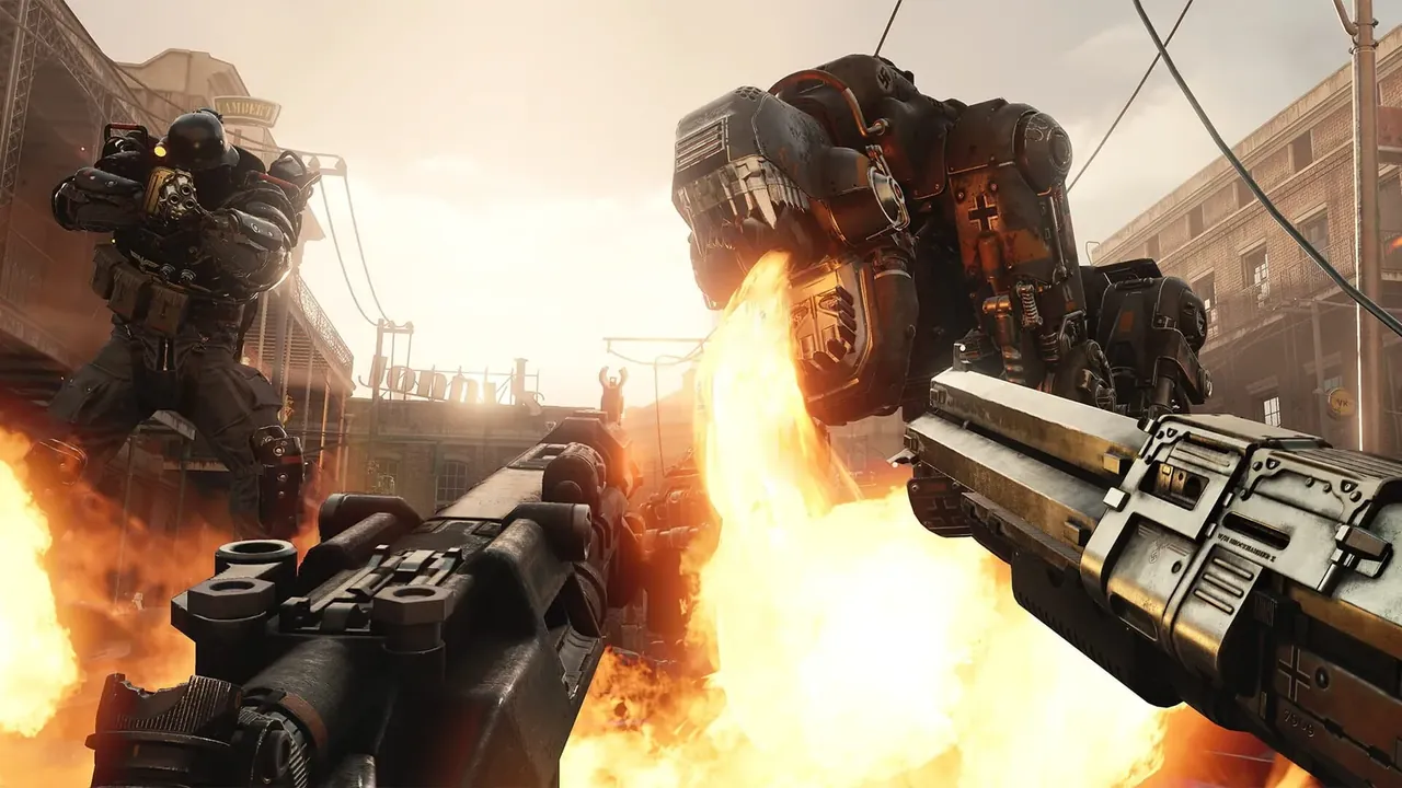 Capture du jeu Wolfenstein II: The New Colossus