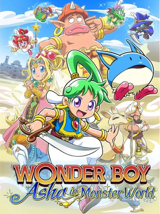 Jaquette du jeu Wonder Boy : Asha in Monster World
