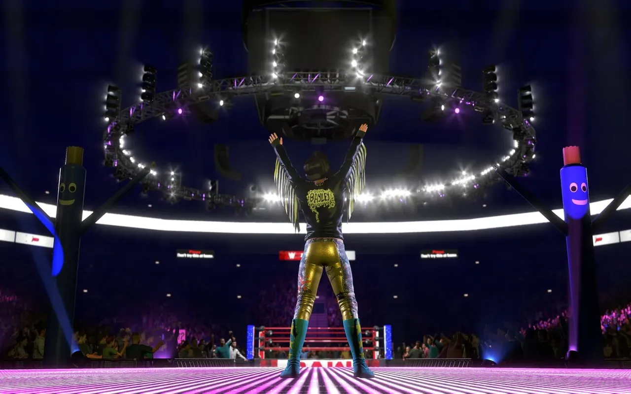 Capture du jeu WWE 2K20
