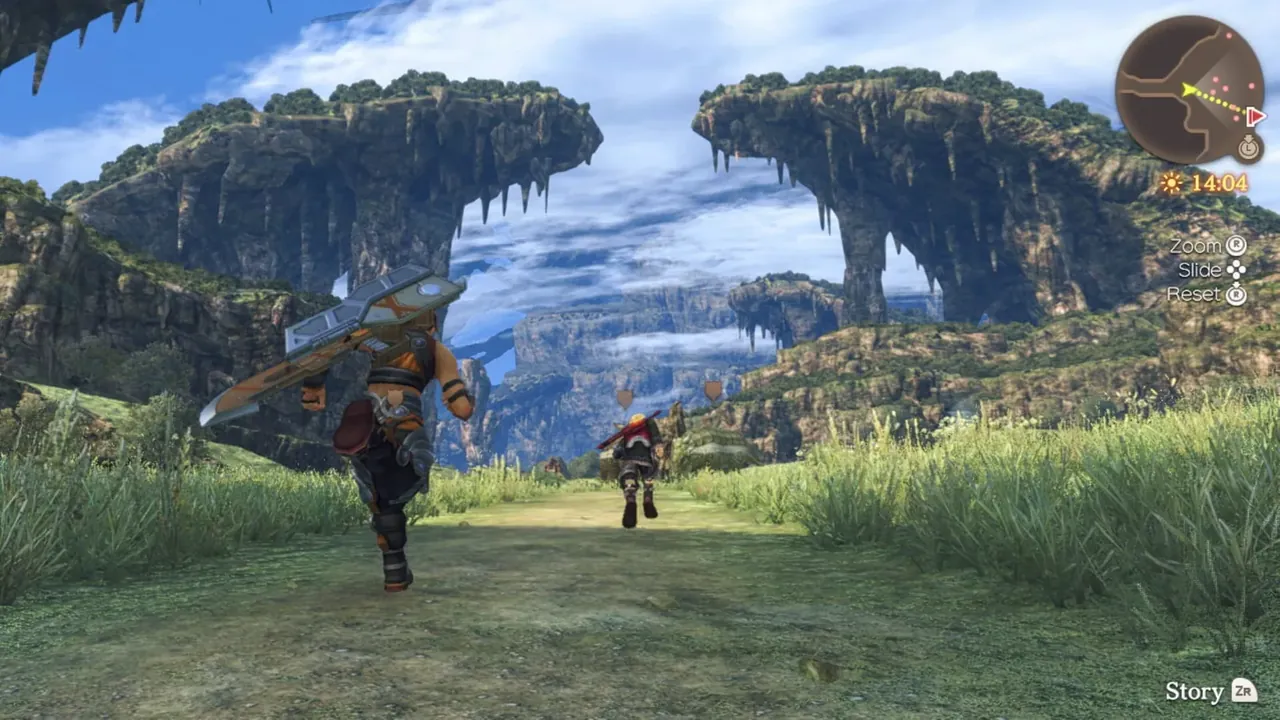 Capture du jeu Xenoblade chronicles definitive edition