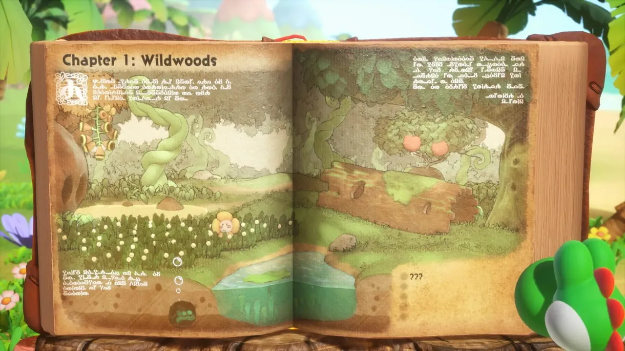 Capture du jeu Yoshi and the Mysterious Book