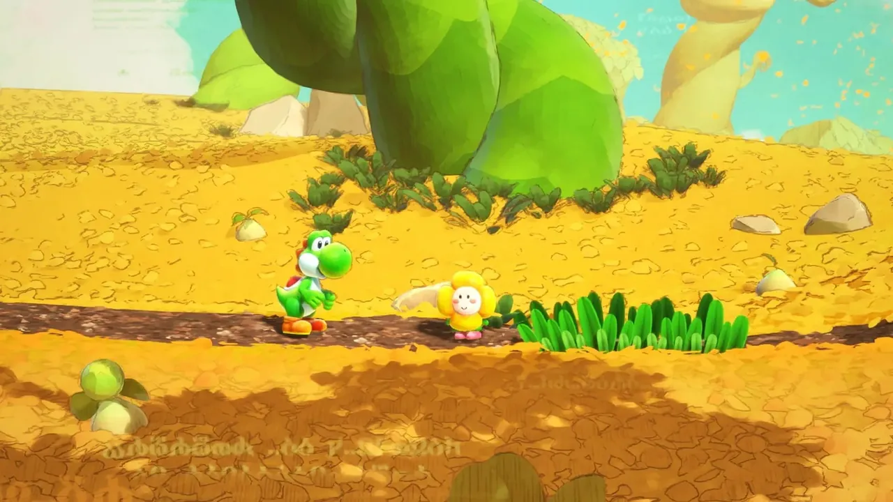 Capture du jeu Yoshi and the Mysterious Book