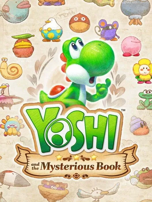 Jaquette du jeu Yoshi and the Mysterious Book