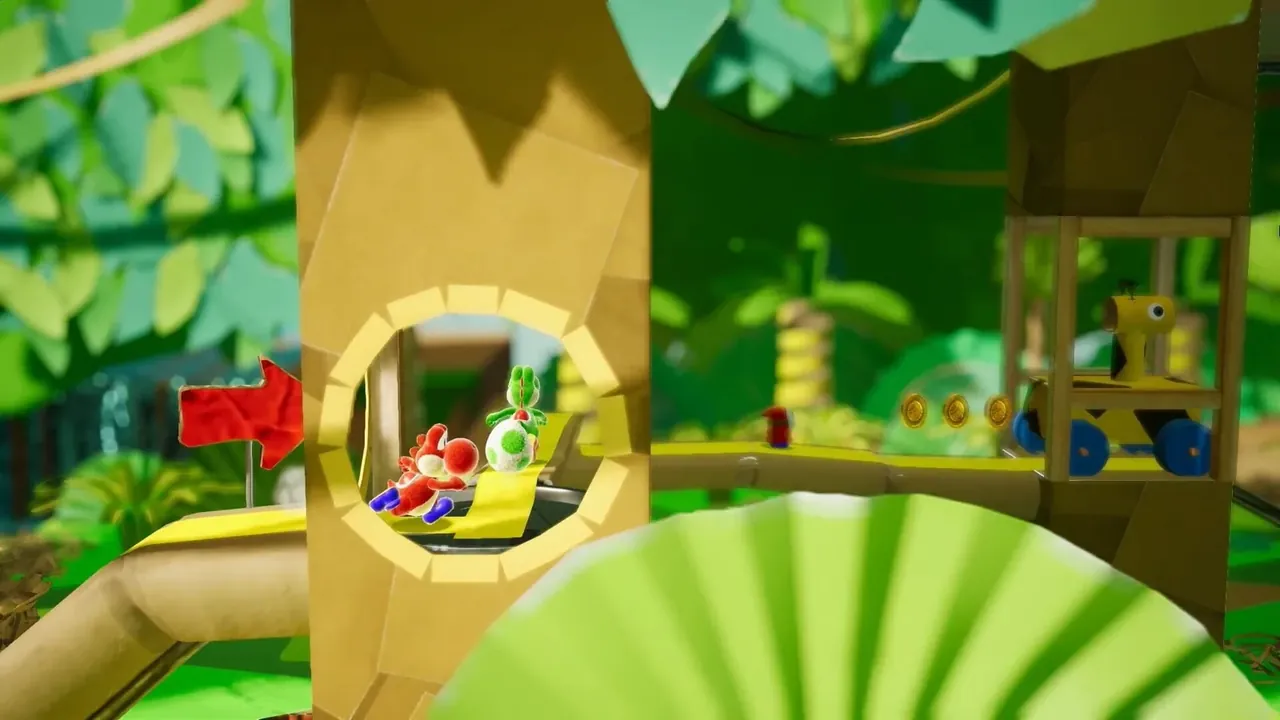 Capture du jeu Yoshi’s Crafted World