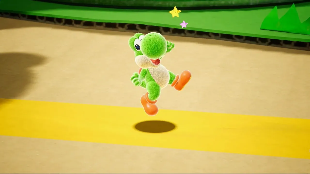 Capture du jeu Yoshi’s Crafted World