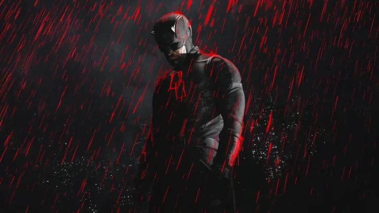 Daredevil: Born Again : Daredevil sous la pluie dans les rues de New York