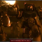Dawn of War IV : des Space Marines en armure au combat