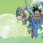 Dragon Ball DAIMA, Goku enfant sur un dragon