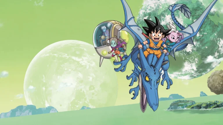 Dragon Ball DAIMA, Goku enfant sur un dragon