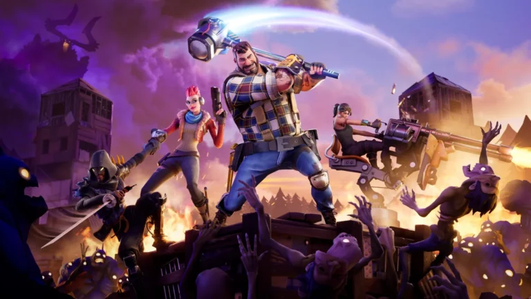 Fortnite, une escouade de héros face à une horde