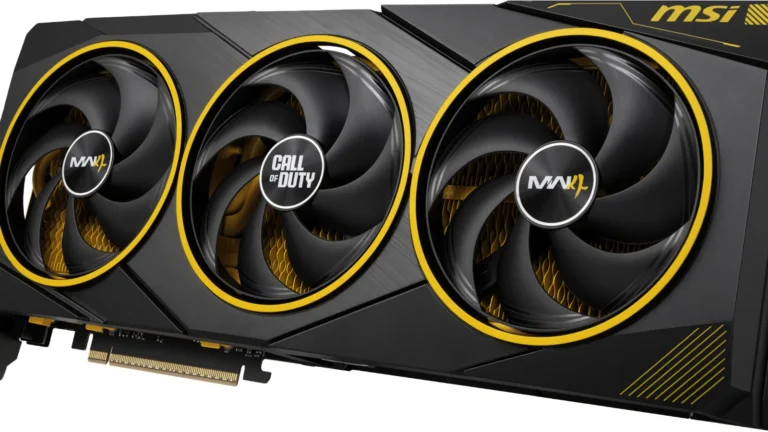 La MSI GeForce RTX 5080 16G COD MW4 Edition OC, édition limitée Call of Duty: Modern Warfare 4