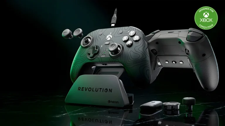 La manette Nacon Revolution Pro X Special Edition et ses accessoires