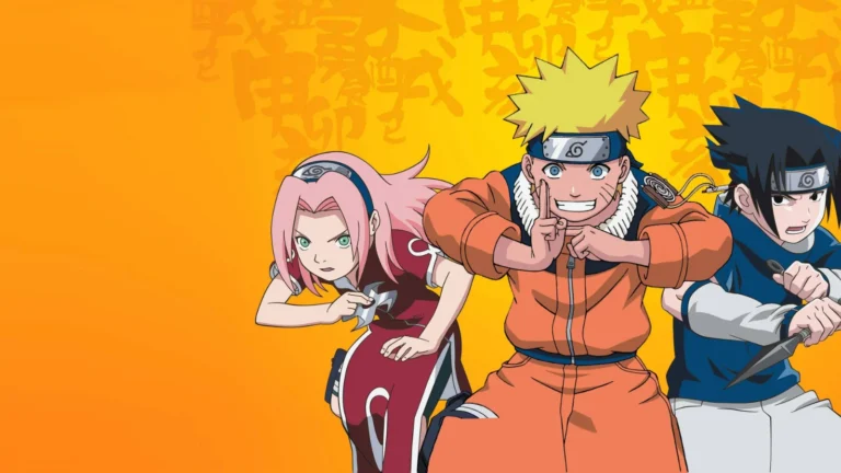 Naruto, Sasuke et Sakura, l'équipe 7 de l'anime Naruto