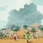 Grimpeurs de PEAK sur une île tropicale