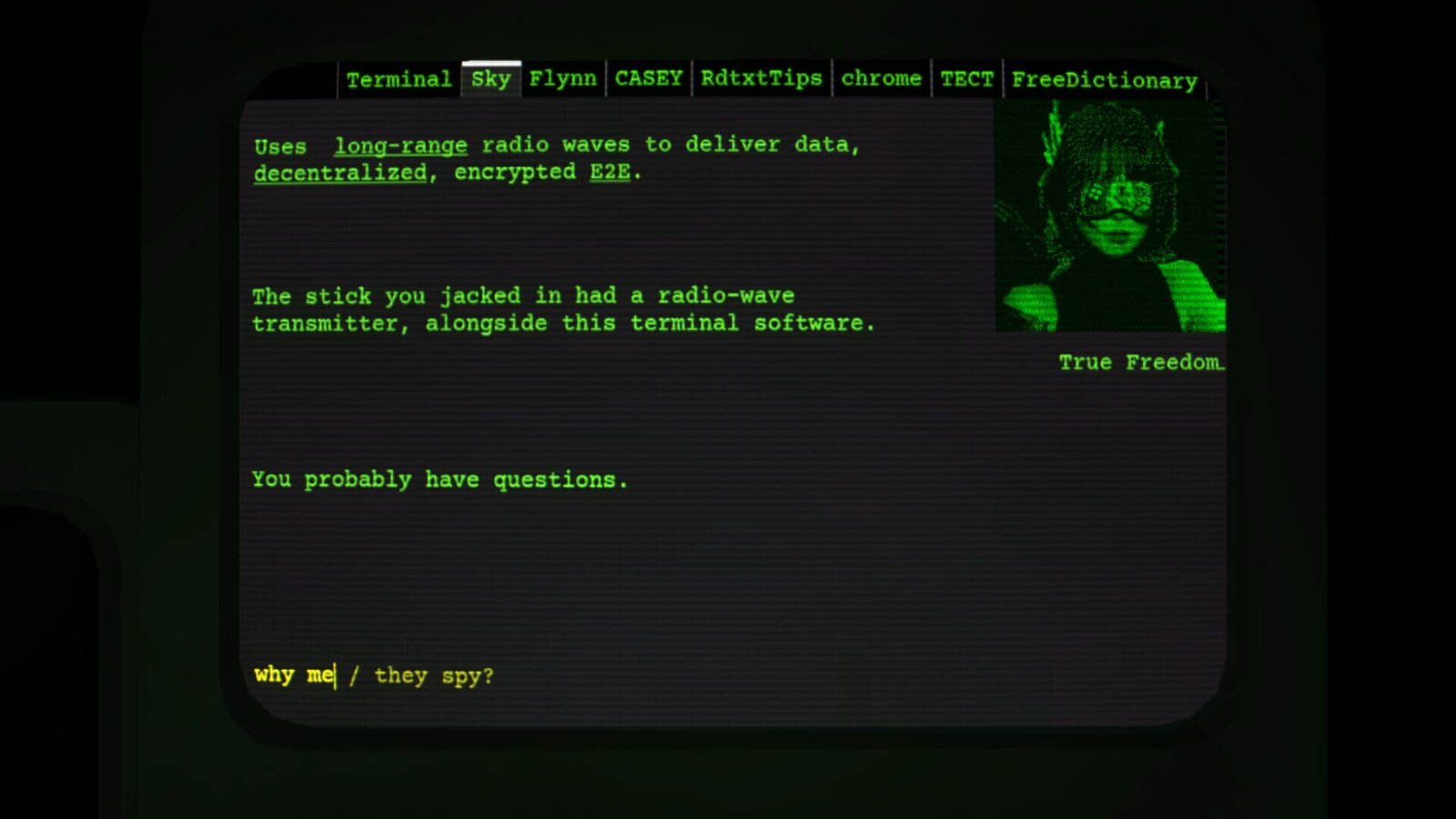 Radiotext capture 2