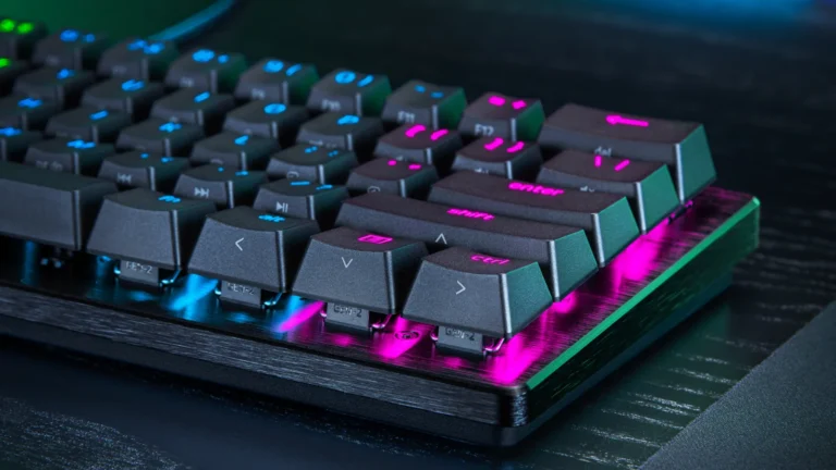 Clavier Razer Huntsman V3 Pro Mini 8KHz, touches de modification à double fonction