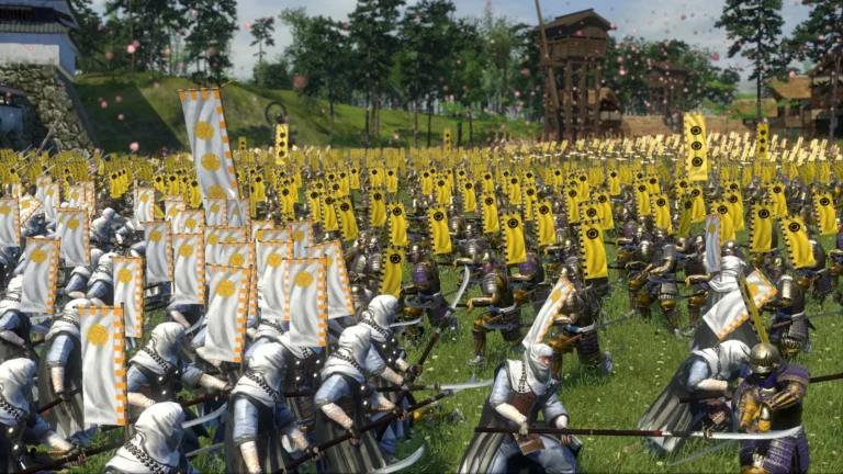 Une bataille de Total War: Shogun 2