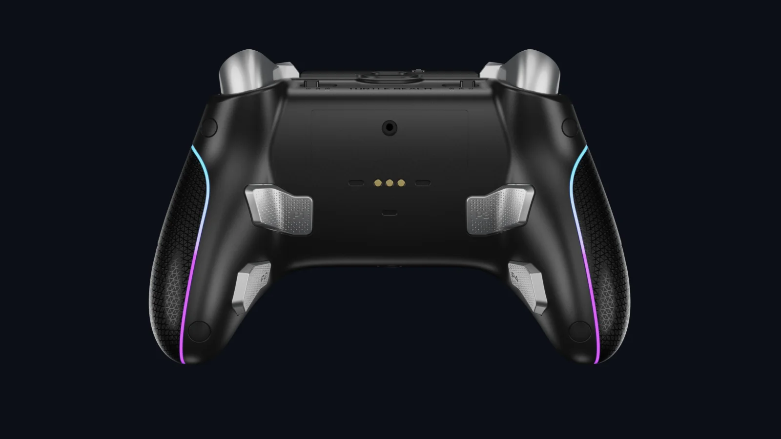 Dos de la manette Turtle Beach Stealth Ultra II avec ses quatre boutons arrière